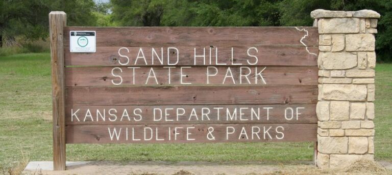 Sand Hills sign