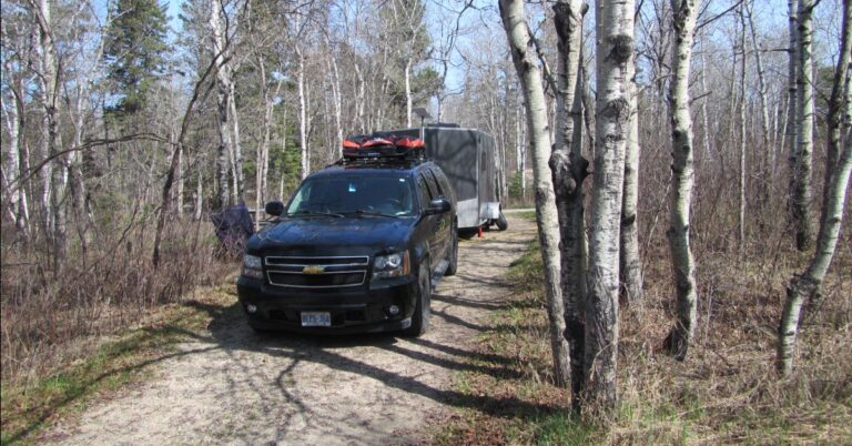 Riding Mountain campsite